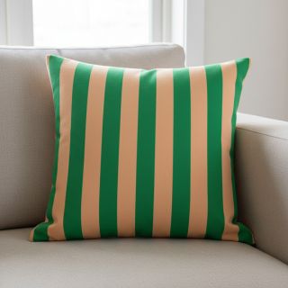 Decoration fabric premium Joyful Basic Stripe green digital print