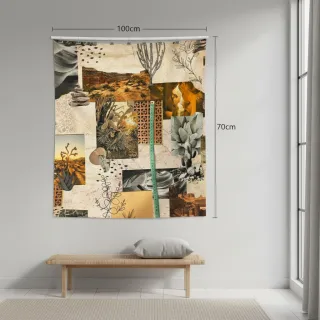 Decoration fabric premium Artistic Sunny View digital print