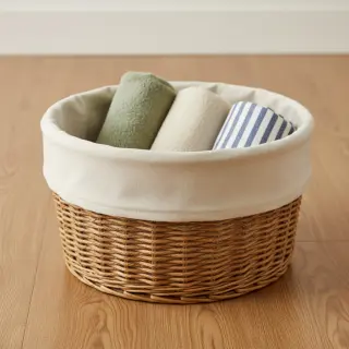 Decoration fabric Linenlook PLAIN linen