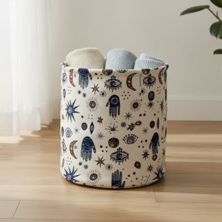 Decoration fabric jacquard Namaste allover blanc