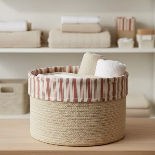 Decoration fabric Eugene terracotta