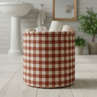 Decoration fabric Celestin terracotta