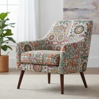 Decoration fabric jacquard Ethnic multico