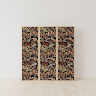 Decoration fabric jacquard Mayorque noir