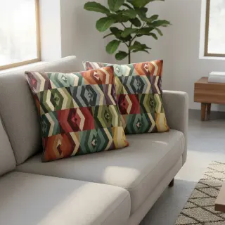 Decoration fabric GOBELIN PREMIUM Graphic Diamond Line