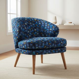 Decoration fabric Scale Peacock Feather digital print