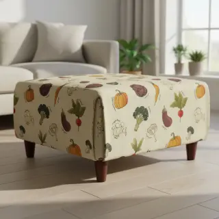 Decoration fabric Veggie Harvest Garden digital print