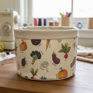 Decoration fabric Veggie Harvest Garden digital print