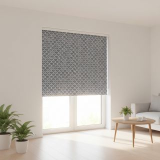 Decoration fabric Linenlook Little Wave Scale