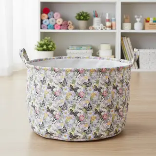 Decoration fabric Genoveva butterfly lila digital print