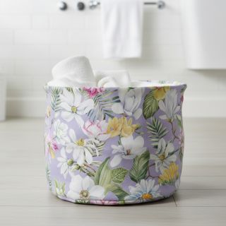 Decoration fabric Genoveva flower lila digital print