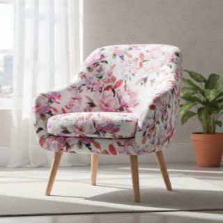 Decoration fabric Batia blanco digital print