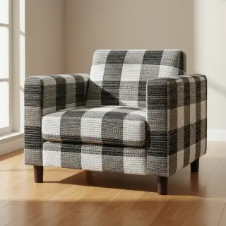 Decoration fabric TWEED allover graphite