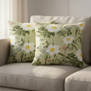 Decoration fabric Romantic rose garden digital print