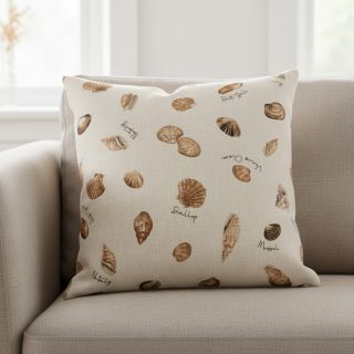 Decoration fabric Linenlook Sea shell path