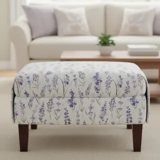 Decoration fabric premium Watercolour lavender field