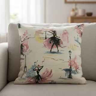 Decoration fabric jacquard Triomphe blanc