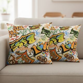 Decoration fabric premium Graffiti street art