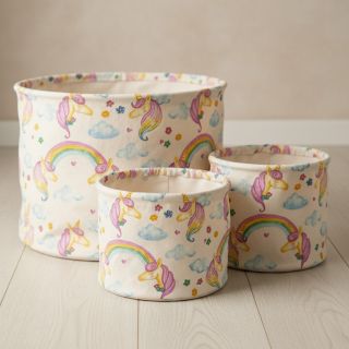 Decoration fabric premium Handpaint unicorn