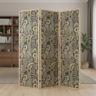 Decoration fabric jacquard Boho leaves