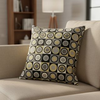 Decoration fabric jacquard Round circle luxury