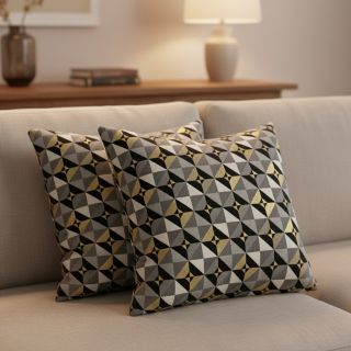 Decoration fabric jacquard Diamond cube luxury