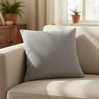 Decoration fabric DOBBY Colored stripe navy blue