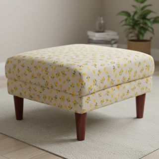 Decoration fabric Linenlook Little citrus fruits