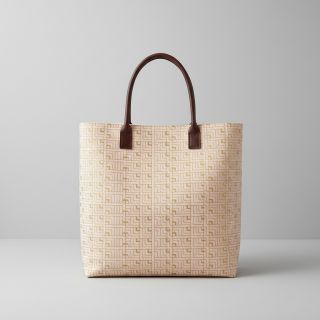 Decoration fabric Linenlook Art deco cubes rose metallic premium