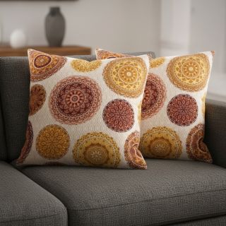 Decoration fabric premium Mandala circle