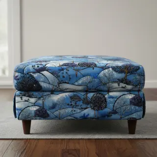 Decoration fabric Forest hill winter digital print