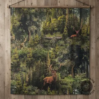 Decoration fabric Ancient forest digital print