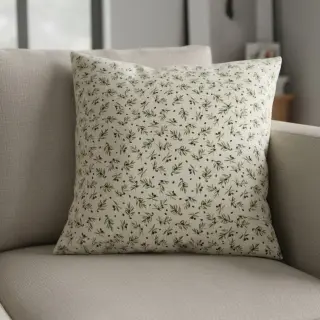 Decoration fabric Linenlook premium Black Olive