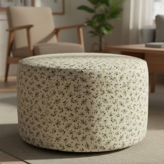 Decoration fabric Linenlook premium Black Olive