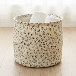 Decoration fabric Linenlook premium Black Olive