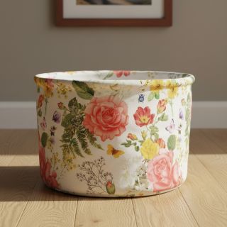 Outdoor decoration fabric TEFLON ROSE GARDEN