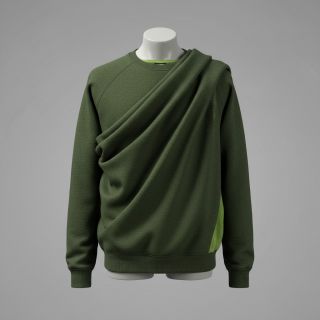 Jogging sweat MELANGE bottle green