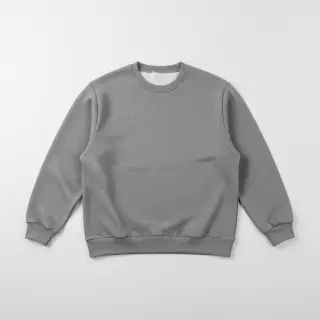 Jogging sweat MELANGE middle grey