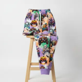 Sweat fabric Dare me design F digital print