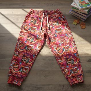 Sweat fabric Big eyes design A digital print