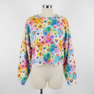 Sweat fabric All you need is love design D digital print