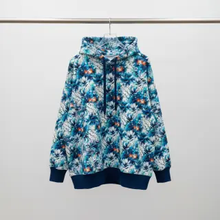 Sweat fabric Flower galaxy design B digital print
