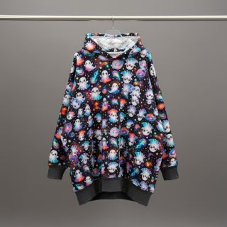 Sweat fabric Spooky design D digital print