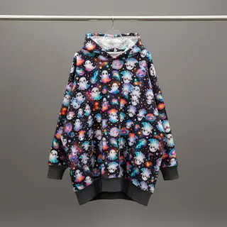 Sweat fabric Spooky design D digital print