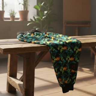 Sweat fabric Dare me design A digital print