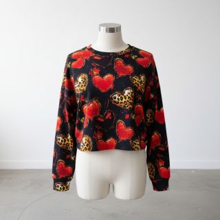 Sweat fabric Pixy design D digital print