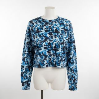 Sweat fabric Spooky design C digital print