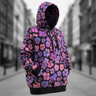 Sweat fabric Flower Mia digital print