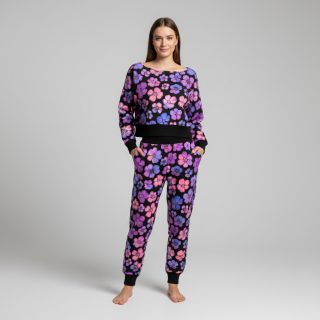 Sweat fabric Flower Mia digital print