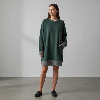 Jogging sweat JOGGING dark green melange
